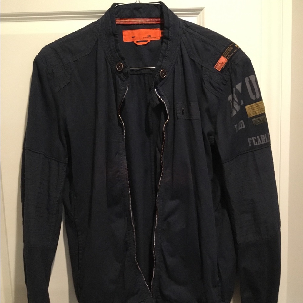 Men’s Casual blue lightweight jacket - medium